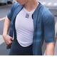 Lampada sweat-wicking sweat-absorbent cycling vest outdoor sports underwear men's road mountain bike cycling clothing base shirt vest pure white XS