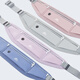 
Yunran (YUNRAN) special anti-theft bag, close-fitting waist bag, travel, sports, running, men and women invisible thin passport bag, anti-stealing wallet, Xiangtao purple, cannot be put into a kettle (high-end 4 pockets)