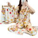 S.Sofea Milk Huhu Ladies тонкие коротки, набор весенней и летней домашней одежды KK14137# 170 м [рекомендуется 80-100 джан [Jin равняется 0,5 кг]]]