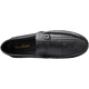 Zapatos para hombres de primavera de carpintería para negocios para negocios Formal Casco Británico Versátiles de cuero negro Sports Division Bean Dou Zapatos de moda 2629 Negro Regular Tamaño 44