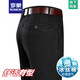
ROMON summer thin ice silk jeans men's high waist loose straight-leg casual pants middle-aged and elderly dad trousers men 3892 models - Zhonglan [Summer] thin style 29 [waist circumference 2 feet 2]