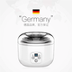 Sawang Deutsche Joghurtmaschine Home kleine vollautomatische konstante Temperatur Joghurtmaschinen -Enzymmaschinen Reis Weinmaschine Natto intelligente Präzisionstemperaturkontrolle Fermentation Maschine Neue Mini -Tür -hausgemachte Reis weiße Keramikteile