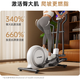 Youmei C7Pro elliptical machine home smart elliptical machine slope space walking stepper fitness equipment 2025 new self-generated - 12 large slope - 36 blocks intelligent resistance adjustment