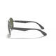 Rayban (Rayban) männliche und weibliche Pilot-Sonnenbrille Klassische, vielseitige trendige Sonnenbrille Urlaubsreise Brille Kröte RB3523 Gunmetal_Green Classic G-L