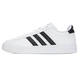 Adidas official ship store men's shoes, new summer warm sports shoes, wear-resistant training shoes, skateboard shoes, breathable casual shoes, men 9195-white-leather three-striped shoes 40