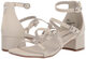 Steve Madden Girls Tarly, Bone White Bone White 5 Big Kid