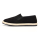 Tongsheng and cotton and linen sole breathable cloth shoes for men's comfortable driving shoes, non-slip casual casual one-legged work shoes, old Beijing cloth shoes, black thread sole [It is recommended to increase one size and place an order] 41