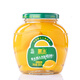 
Chanong yellow peach canned 388 grams half fruit yellow peach canned water glass bottle casual snack Pingyi Linyi 838g yellow peach * 2 bottles [large bottle]