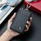 
Goldlion's new light luxury key bag for men's large capacity two-in-one key case card bag waist-hung car key bag dark gray/single zipper FC703027-165