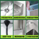 Stainless steel sink single double slot three sink dishwashing basin disinfection dishwashing sink commercial kitchen restaurant home with bracket length 120 width 50 height 80cm - three-slot thickened version