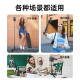 W/P Selfie Stick Telescópico Trípode Gimbal Anti-Shake Artifact 360 grados Rotación en vivo Broadcast Multifunción Disparo Handheld Handhald Outdoor Travel Conveniente soporte de teléfonos móviles Bluetooth Control remoto WP