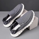 Spider King Spring Shoes Old Beijing Cloth Shoes Men's Casual Shoes Trendy Lazy Shoes Working Breathable Canvas Shoes Counter Edition 881 Black 41
