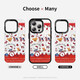 Schöne Zehn Cent (MSMF) Sanrio Apple Magnetic Phone Hülle Magsafe Cartoon süßes Mädchen Herz Katie Cat Advanced Wireless Lading Two-In-1 anwendbares Frauen-Anti-Fall-Schutzfall [Magnetic Acryl] Pudding Dog-BG694g iPhone14promax