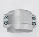 
Bonbida aluminum pipe clamp EN14420-3/ENAW6082 aluminum vest two-half buckle calava two-piece shield machine hoop DN50*6 hose outer diameter 62-64