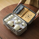 Boyei (BW) Ru Kiln Travel Tea Set Outdoor Portable Tea Kung Fu Tea Set Father's Day Gift Souvenir Yunqi