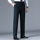 Pier Cardan trousers men's spring and summer thin middle-aged men's high elastic non-iron comfortable straight pants casual breathable suit pants F9906 blue 35 (2.8 feet waist)