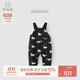 Guiqi Xiong autumn and winter infants and young children go out fleece warm overalls for men and women baby pure cotton knitted long pants
