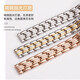 
E/M adapted to original Caloric King Starry Sky Small Cocoa Strap Women's Metal Stainless Steel Strap CK15908 Watch Bracelet Accessories Silver Steel Strap 10mm