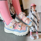 HUALIN FASHION Summer Children's Sandals for Boys and Girls Soft Sole Hole Shoes 2025 Beach Sneakers Black 27 Inner Length 17CM