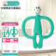 MATCHSTICK MONKEY Teether, no tail, portable model, baby teether, chewing gum, no tail, antibacterial model, professional antibacterial teether, no tail, green