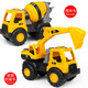 Xinhang Toys (XINHANGTOYS) new engineering car toy set thickened large excavator children 677-28 medium bulldozer