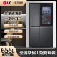 LG Refrigerador Doble abierro Perspectiva Ventana Gran capacidad Converter de frecuencia de 655 litros Home Smart Cooled S651MC78 S651MC78