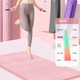 
Xinnan yoga mat thickened wide women's fitness mat jumping rope exercise quiet sound insulation shock-absorbing lunch break mat not easy to slide dance mat powder yoga mat [185*61]