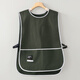 Gemengtong Vest del delantal de chaleco y uso doméstico 2025 Nuevo petróleo resistente e impermeable Trabajo específico de trabajo Internet Celebrity Work Trabajo Black ZJ702 IMPRESION VEST PACERA 1 FAPA 1