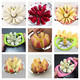 Raft core cutting apple splitter extra large divine slice fruit splitting multifunctional stainless steel core and splitting knife large powder cutter (11cm knife diameter) high hard plastic recommended
