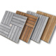 Yeyu 60x60 wood grain brick parquet 600x600 imitation solid wood grain non-slip matte floor tiles living room JTS6627 600*600