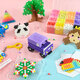 Zhiku Wasser Nebel Magie Perle Nacht Perle Spielzeug Magische Perlen glühende handgefertigte DIY -Kinder -Set -Material -Set Neue Mädchen 15 Farben 1500 Körner + 6 Farben 600 Körner Kristallperlen + [Set