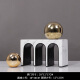 Yingtang modern style Wangzhai TV cabinet ornaments light luxury model room living room bookcase sales office art 3883 step by step