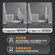 Ruibao Fence Getry Door Door Bar Bar Baby защитный железнодорожный железнодорожный вариант. Забор кошачий забор и собачьего забора зашифровал без ударов новая 78 высота белая 3,5 трещины [утолщенные зашифрованные] подходящие для ширины 76-85 см.