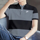 耐克（NIKE）POLO衫短袖翻领夏男士休闲健身刺绣条纹训练上衣T恤 FN3897-410 M 120-130斤