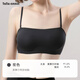 Tutuanna women's underwear bra summer small breast tag underwear two-wear tube top charcoal M