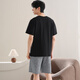 Yalu Summer Pajamas Modal Modal Seda Hielo de seda Menizante de gran tamaño Adolescente Internet Estilo de celebridades Ropa para el hogar Summer 01T9716 Hombres l