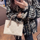 蔻驰（COACH）女包黑五新款Maggie托特经典手提单肩斜挎包购物袋官方正品 大号CY677 IMX18黑棕 现货