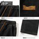 
JEEP SPIRIT Jeep Jeep Jeans Men's Summer New Loose Straight Wide Legs Boys 2025 Trendy Brand Workwear Casual Pants SS838 Black Gray-Drawstring Style XL 130-155Jin[Jin equals 0.5 kg]