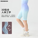 Amencl Kinderkleidung Kinder Sportarten Schnellrocknenanzug 2025 Neue Sportbekleidung Sommerkleidung Mädchen Outdoor Training Kühlteile 17152 Blauer und grüner Verlauf [Schnelltrocknen und Schweißabsorption] 130 /140 [Empfohlene Höhe 125-145 cm]