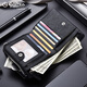Goldlion wallet men's short leather zipper wallet men's coin wallet men's fashion cowhide 2025 new wallet trend style 1