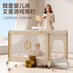 
ULOP (ULOP) Xingmeng Crib movable multi-function bed one-click folding splicing crib baby supplies cradle shaker Luxury top-end one-second folding folding bed-Xinghejin Folding crib with mosquito net diaper table
