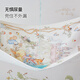 DOMICOCO baby pure cotton urine separator pad waterproof large size baby care pad breathable newborn washable bed sheet aunt pad picnic time [100% pure cotton washable]