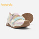 Balabala shopping mall same style children's shoes girls sports sandals breathable new summer outdoor shoes off-white 10301 31 (foot length 18.8-19.2/inner length 20.3)