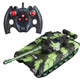 HUA SHIMENG REMOTO COMPORT TRAC TOUT 2,4G Military Off-Road Armored Vehle Electric Model Boy Toy Toy