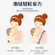 袋鼠仔仔 KANGAROO BABY简易安全带侧抱式轻巧省力单手抱娃配件透气防勒婴儿背带 折叠单凳+简易安全带【梦幻灰】