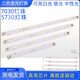 7030 Changement de lumière à trois couleurs LED à double couleur 5730 Long Strip Light Source Changement Couleur de couleur