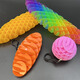 MPPMCK3D DESCompresión Deformación telescópica Network Elastic Internet Celebrity Funny Gadget Gadget Creative Pressing Pinch y Tits Toy 12 cm Colorida Network Elastic 2 (color no repetido)
