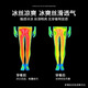 Jeep Spirit Jeep Pantalones casuales Men's Cool Sports Sports atando la cintura elástica de los cómodos pantalones casuales de los hombres 688 esquina plana negra M