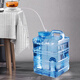 Extreme space pure water bucket food grade water storage bucket portable bucket tea bucket 20L outdoor vertical bucket without faucet