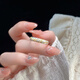 Lao Fengxiang Lotus S999 Fuß Silber Gold Ring Lady der einfache Kreis chinesischer Stil neuer chinesischer Stil 520 Geschenk für die Geburtstagsfuß -Silber -Herz -Sutra -Goldring der Freundin der Frau